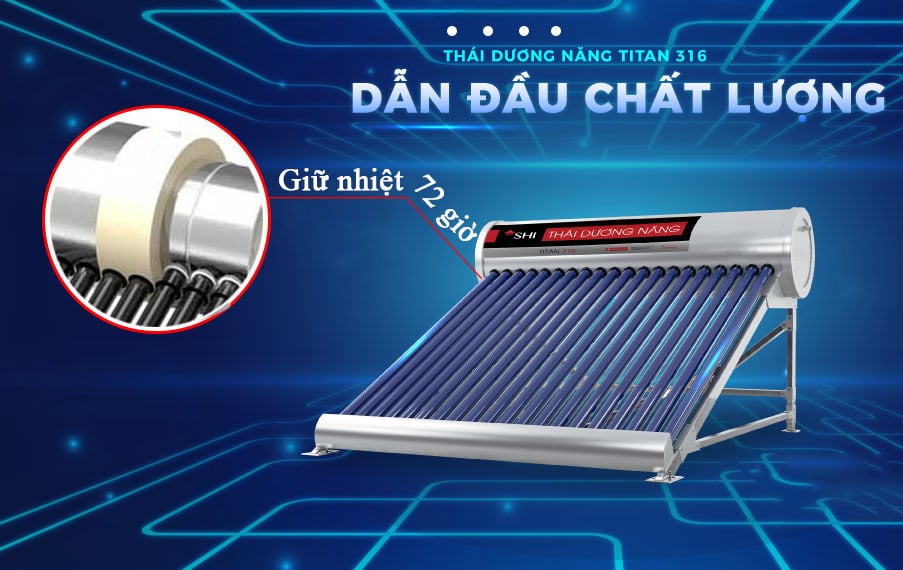 may nuoc nong nang luong mat troi son ha thai duong nang titan cau tao ruot binh bao on giu nhiet len toi 72 gio dong ho